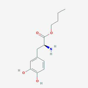 molecular formula C13H19NO4 B136209 L-DOPA n-Butyl Ester CAS No. 39638-52-3
