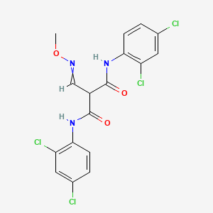 N~1~,N~3~-bis(2,4-dichlorophenyl)-2-[(methoxyimino)methyl]malonamide