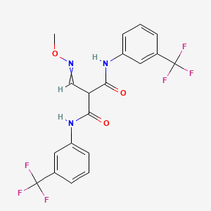 2-[(methoxyimino)methyl]-N~1~,N~3~-bis[3-(trifluoromethyl)phenyl]malonamide