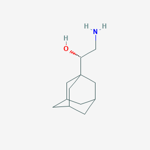 molecular formula C12H21NO B13620954 (S)-1-(Adamantan-1-yl)-2-aminoethan-1-ol 