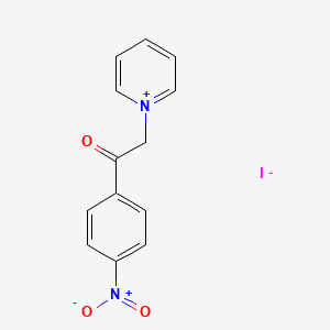 1-[2-(4-Nitrophenyl)-2-oxoethyl]pyridin-1-ium iodide
