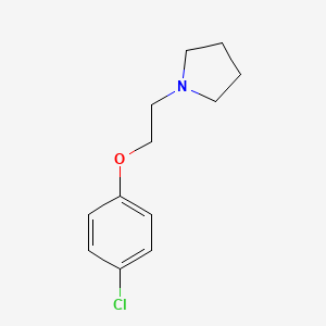 Pyrrolidine, 1-[2-(4-chlorophenoxy)ethyl]-