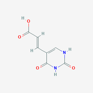 B1362119 5-(trans-2-Carboxyvinyl)-uracil CAS No. 37107-80-5