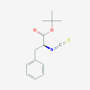 molecular formula C14H17NO2S B13621204 (S)-tert-Butyl 2-isothiocyanato-3-phenylpropanoate 