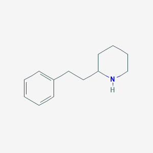 B136215 2-(2-Phenylethyl)piperidine CAS No. 159053-39-1