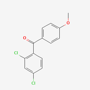 molecular formula C14H10Cl2O2 B1362150 (2,4-二氯苯基)(4-甲氧基苯基)甲酮 CAS No. 66938-30-5