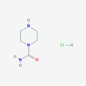 molecular formula C5H12ClN3O B1362177 Piperazine-1-carboxamide Hydrochloride CAS No. 474711-89-2