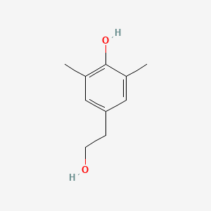 molecular formula C10H14O2 B13621995 4-(2-Hydroxyethyl)-2,6-dimethylphenol 
