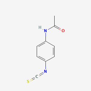 molecular formula C9H8N2OS B1362212 N-(4-isothiocyanatophenyl)acetamide CAS No. 35008-62-9