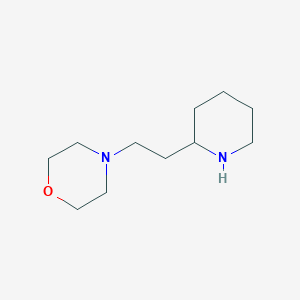4-(2-Piperidin-2-ylethyl)morpholine