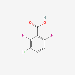 molecular formula C7H3ClF2O2 B1362223 3-氯-2,6-二氟苯甲酸 CAS No. 225104-76-7