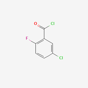 molecular formula C7H3Cl2FO B1362231 5-Chloro-2-fluorobenzoyl chloride CAS No. 394-29-6