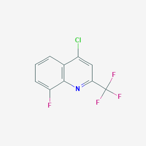 4-Chloro-8-fluoro-2-(trifluoromethyl)quinoline