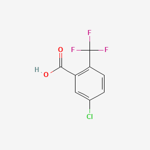 molecular formula C8H4ClF3O2 B1362249 5-Chloro-2-(trifluoromethyl)benzoic acid CAS No. 654-98-8