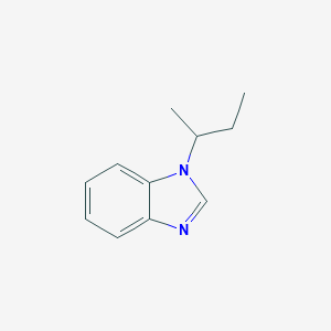 molecular formula C11H14N2 B136225 1-Butan-2-ylbenzimidazole CAS No. 154470-43-6
