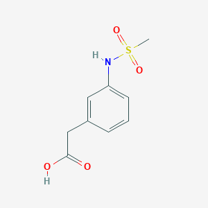 3-(Methylsulphonylamino)phenylacetic acid