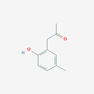 molecular formula C10H12O2 B13622595 1-(2-Hydroxy-5-methylphenyl)propan-2-one 