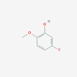 molecular formula C7H7FO2 B1362261 5-Fluoro-2-methoxyphenol CAS No. 72955-97-6