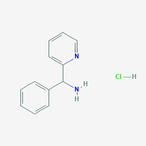 Phenyl(pyridin-2-yl)methanamine hydrochloride