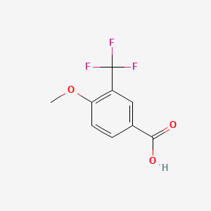 molecular formula C9H7F3O3 B1362268 4-Methoxy-3-(trifluoromethyl)benzoic acid CAS No. 213598-09-5