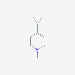 4-Cyclopropyl-1-methyl-1,2,3,6-tetrahydropyridine