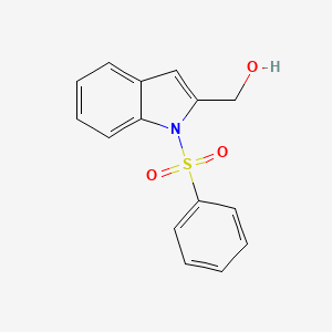 [1-(Phenylsulfonyl)-1H-indol-2-yl]methanol