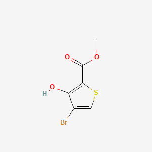 molecular formula C6H5BrO3S B1362303 4-溴-3-羟基噻吩-2-甲酸甲酯 CAS No. 95201-93-7