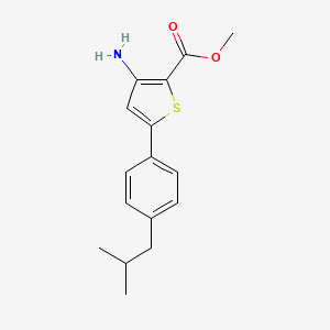 Methyl 3-Amino-5-(4-Isobutylphenyl)Thiophene-2-Carboxylate