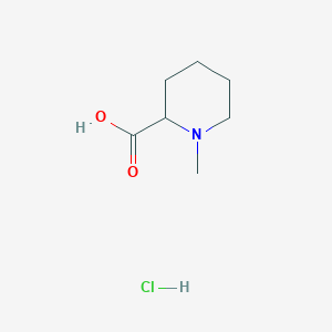 molecular formula C7H14ClNO2 B1362310 1-methylpiperidine-2-carboxylic Acid Hydrochloride CAS No. 25271-35-6