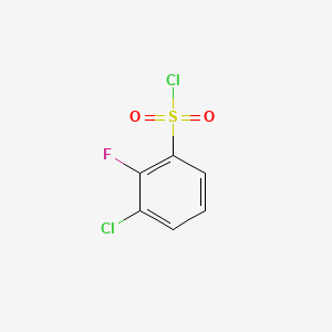 molecular formula C6H3Cl2FO2S B1362312 3-Chloro-2-fluorobenzenesulfonyl chloride CAS No. 351003-48-0