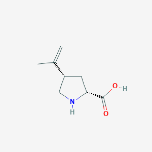 (2R,4S)-4-Prop-1-en-2-ylpyrrolidine-2-carboxylic acid