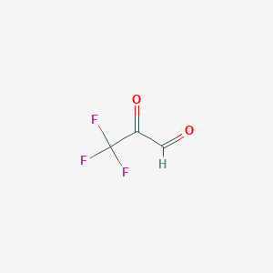 molecular formula C3HF3O2 B1362320 3,3,3-Trifluoro-2-oxopropanal CAS No. 91944-47-7