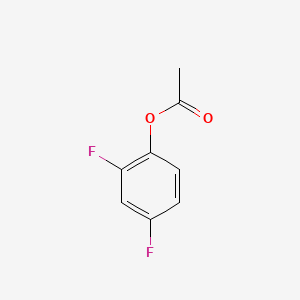 molecular formula C8H6F2O2 B1362327 2,4-Difluorophenyl acetate 