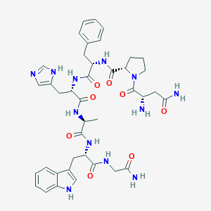 molecular formula C40H50N12O8 B136234 Leucokinin 2 CAS No. 157623-03-5
