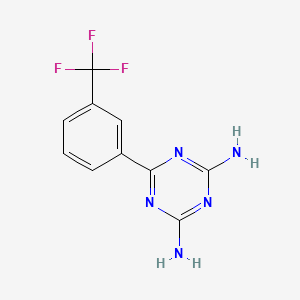 2,4-Diamino-6-[3-(trifluoromethyl)phenyl]-1,3,5-triazine