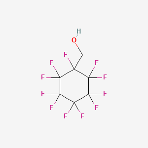 molecular formula C7H3F11O B1362346 (Perfluorocyclohexyl)methanol CAS No. 28788-68-3