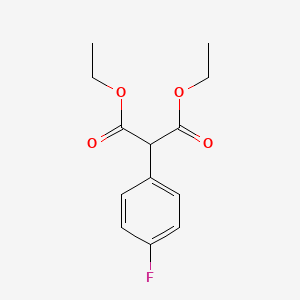 molecular formula C13H15FO4 B1362348 Diethyl 2-(4-fluorophenyl)malonate CAS No. 2965-90-4