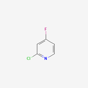 molecular formula C5H3ClFN B1362352 2-Chloro-4-fluoropyridine CAS No. 34941-91-8