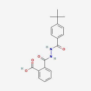 2-[[(4-tert-butylbenzoyl)amino]carbamoyl]benzoic Acid