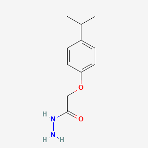 molecular formula C11H16N2O2 B1362390 2-(4-Isopropylphenoxy)acetohydrazide CAS No. 443905-53-1