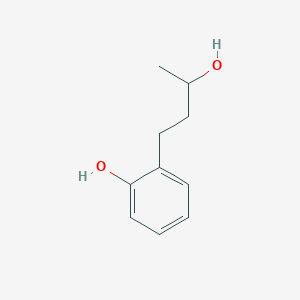 molecular formula C10H14O2 B13623952 2-(3-Hydroxybutyl)phenol CAS No. 6952-32-5