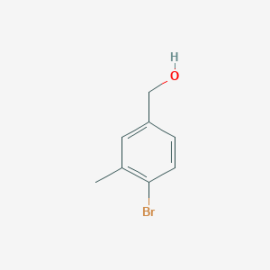 B136240 (4-Bromo-3-methylphenyl)methanol CAS No. 149104-89-2