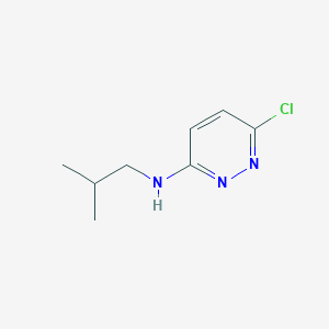 molecular formula C8H12ClN3 B1362407 6-chloro-N-(2-methylpropyl)pyridazin-3-amine CAS No. 686277-32-7