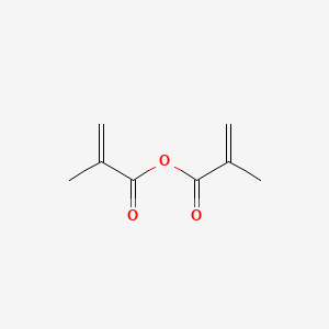 molecular formula C8H10O3 B1362417 甲基丙烯酸酐 CAS No. 760-93-0
