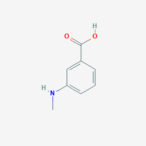 molecular formula C8H9NO2 B1362428 3-(甲基氨基)苯甲酸 CAS No. 51524-84-6