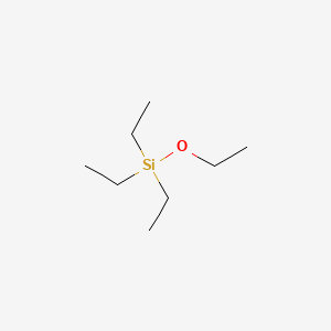 molecular formula C8H20OSi B1362429 乙氧基三乙基硅烷 CAS No. 597-67-1