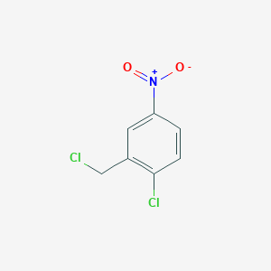 molecular formula C7H5Cl2NO2 B1362434 1-Chloro-2-(chloromethyl)-4-nitrobenzene CAS No. 69422-57-7