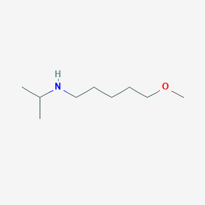 molecular formula C9H21NO B13624346 n-Isopropyl-5-methoxypentan-1-amine 