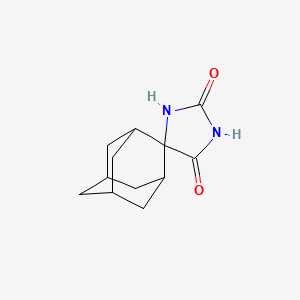 molecular formula C12H16N2O2 B1362435 Spiro[adamantane-2,4'-imidazolidine]-2',5'-dione CAS No. 50346-47-9