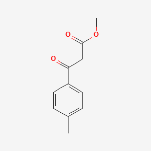 molecular formula C11H12O3 B1362447 3-(4-甲基苯基)-3-氧代丙酸甲酯 CAS No. 22027-51-6